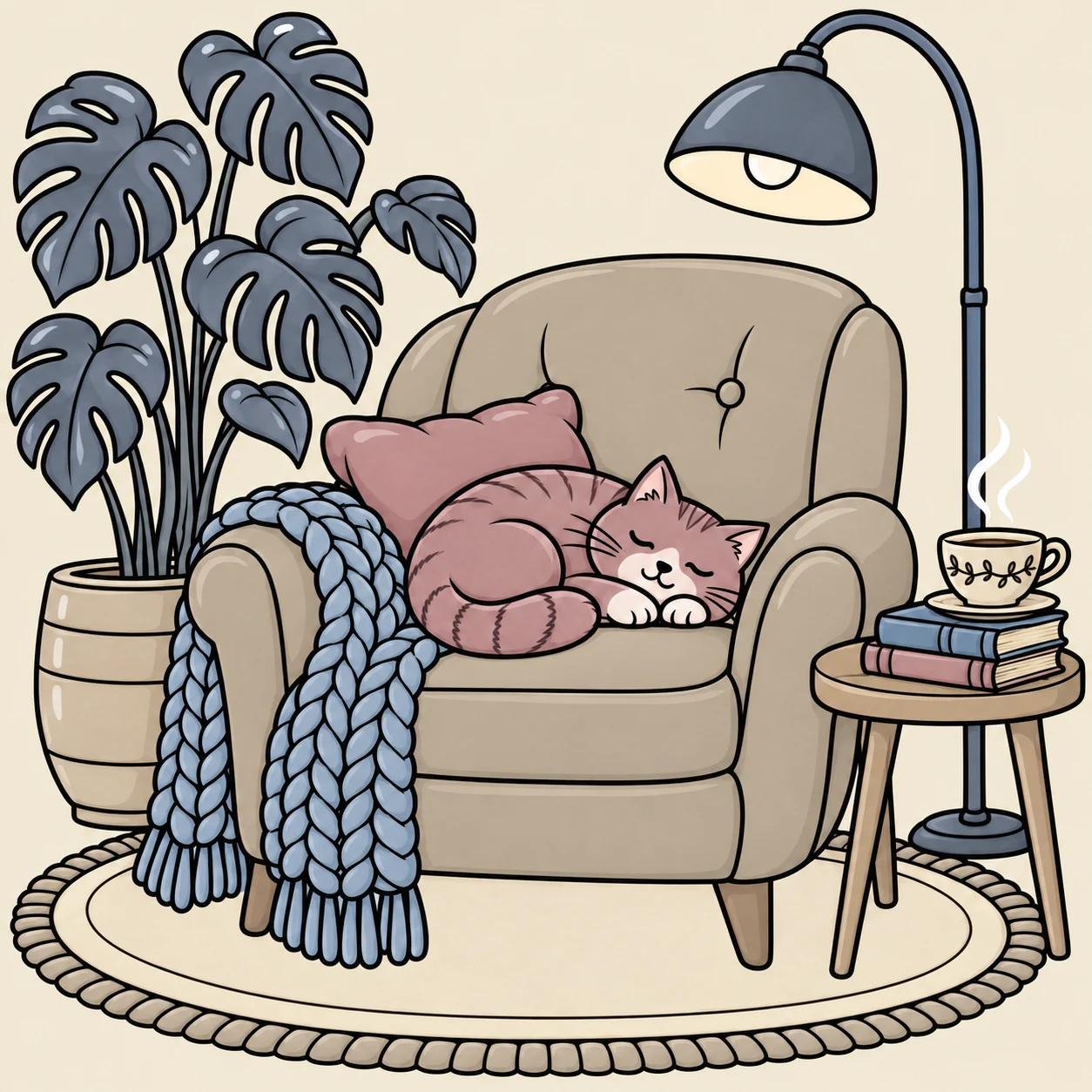 Lesen am Regentag — Deine Farbinspiration